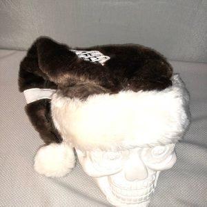 5/$25 Furry Football Santa Hat SnapBack
